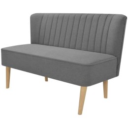 Sofa 117x55,5x77 cm, jasnozielony materiał