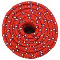 Linka żeglarska, czerwona, 14 mm, 100 m, polipropylen