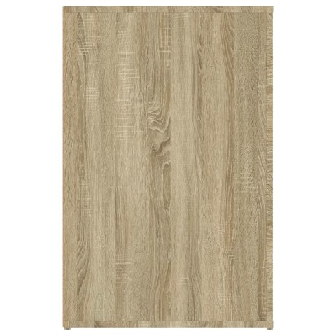 Biurko, dąb sonoma, 100x49x75 cm, materiał drewnopochodny