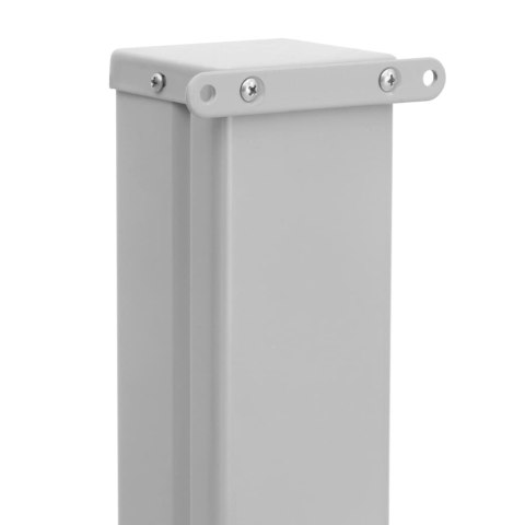 Wysuwana markiza boczna na taras, 140 x 600 cm, brązowa