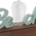 Figurka Dekoracyjna DKD Home Decor Beach LED Kolor Zielony Granatowy Śródziemnomorski 34 x 8 x 16 cm (2 Sztuk)