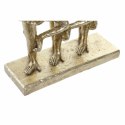 Figurka Dekoracyjna DKD Home Decor FZ-91957 Szary Złoty Żywica Prostokątny Kolonialny Nowoczesny Małpa 23 x 9,5 x 24 cm