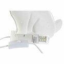 Lampa stołowa DKD Home Decor 25 x 10 x 19 cm Porcelana Biały 220 V 25 W