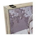 Narzuta DKD Home Decor 8424001698608 Licznik Budda Szary Drewno Drewno MDF 2 Sztuk 46,5 x 6 x 31 cm