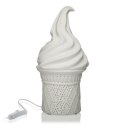 Lampa stołowa Versa Ice Cream 25W Porcelana (13,7 x 27 x 13,7 cm)