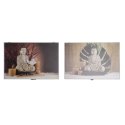 Narzuta DKD Home Decor Licznik Budda Drewno MDF 2 Sztuk 46,5 x 6 x 31,5 cm