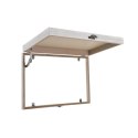 Narzuta DKD Home Decor Licznik Kvety Drewno MDF 2 Sztuk 46,5 x 6 x 31,5 cm