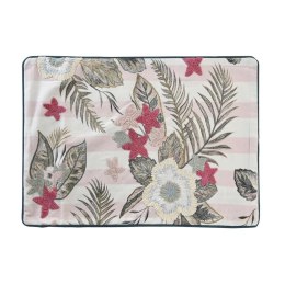 Poszewka na poduszkę DKD Home Decor 60 x 1 x 40 cm Różowy Kolor Zielony Tropikalny