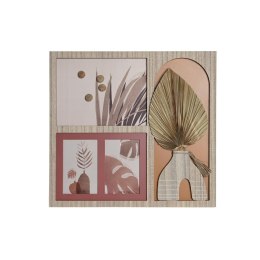 Ramka na Zdjęcia DKD Home Decor 43 x 1,2 x 40 cm Naturalny Wielokolorowy Drewno MDF Boho