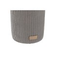 Szczotka toaletowa DKD Home Decor Szary Cement Stal nierdzewna 10 x 10 x 36 cm