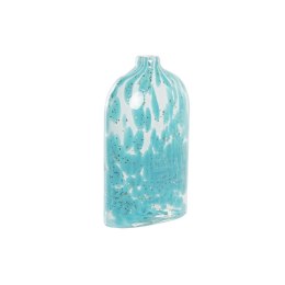 Wazon DKD Home Decor Niebieski Szkło Śródziemnomorski 12 x 7,5 x 21,5 cm