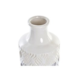 Wazon DKD Home Decor Porcelana Niebieski Dwuowy 15 x 15 x 46 cm Śródziemnomorski