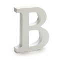 Litera B Drewno Biały (2 x 16 x 14,5 cm) (24 Sztuk)
