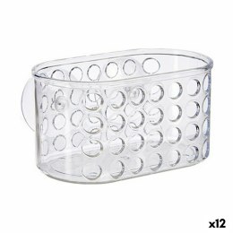 Stojak pod Prysznic 15,8 x 8,5 x 8 cm Przezroczysty PVC polistyrenu (12 Sztuk)