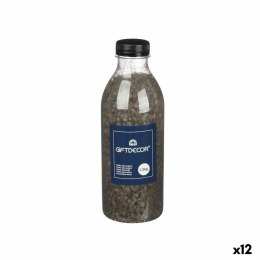 Kamienie dekoracyjne Marmur Czarny 1,2 kg (12 Sztuk)