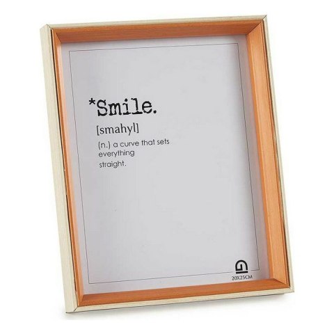Ramka na Zdjęcia Gift Decor Biały Brązowy Szkło Drewno MDF (6 Sztuk)