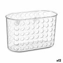 Stojak pod Prysznic 19,3 x 12 x 9 cm Przezroczysty Plastikowy PVC (12 Sztuk)