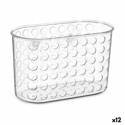 Stojak pod Prysznic 19,3 x 12 x 9 cm Przezroczysty Plastikowy PVC (12 Sztuk)