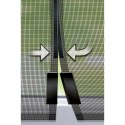 Zasłona Przeciw Owadom Schellenberg Drzwi Magnetyczny Włókno szklane Antracyt (120 x 240 cm)