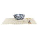 Zestaw do Sushi DKD Home Decor 14,5 x 14,5 x 31 cm Niebieski Kamionka Orientalny (16 Części)