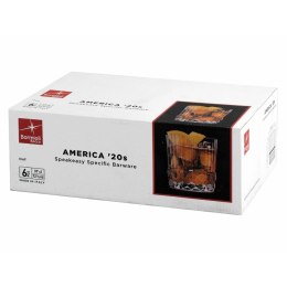 Zestaw kieliszków Bormioli Rocco America'20s 6 Sztuk Szkło (370 ml)