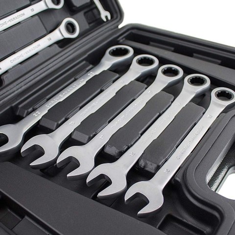 ZESTAW KLUCZY PŁASKO-OCZKOWYCH 12 EL