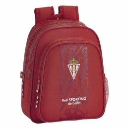 Plecak dziecięcy Real Sporting de Gijón Czerwony