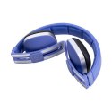 Słuchawki z Mikrofonem Hiditec WHP01000 - Niebieski