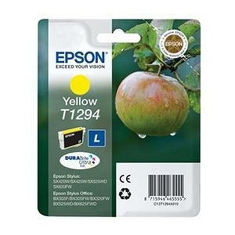 Oryginalny Wkład Atramentowy Epson T1294 Żółty