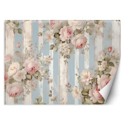 Fototapeta, Kwiaty Shabby Chic - 350x245