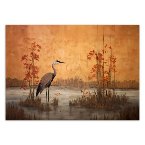 Fototapeta, Orientalny żuraw - 150x105