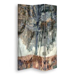 Parawan dwustronny obrotowy, Tajemnicze drzewo - 110x170