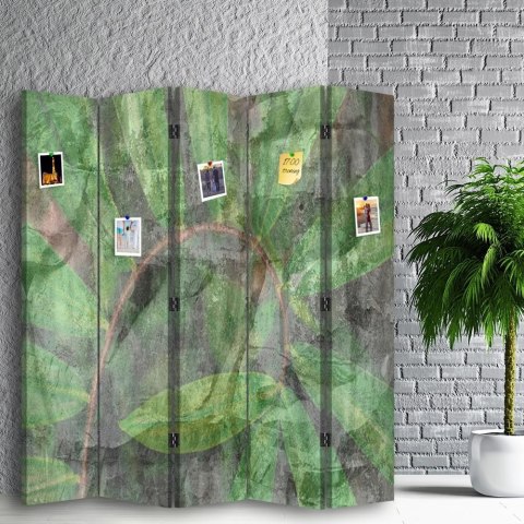 Parawan dwustronny korkowy, Czas na spokój - 180x170