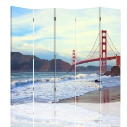 Parawan dwustronny, Golden Gate Bridge - 180x170