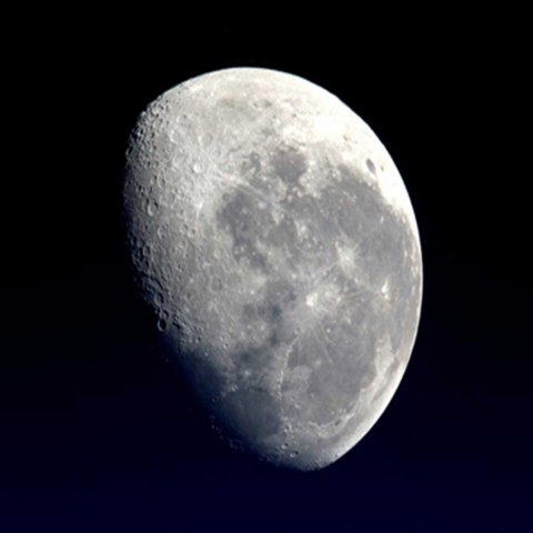 Parawan dwustronny, Księżyc na nocnym niebie - 180x170