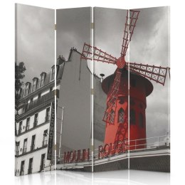 Parawan dwustronny, Moulin Rouge - 145x170