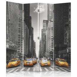 Parawan dwustronny, New York Taxi - 145x170