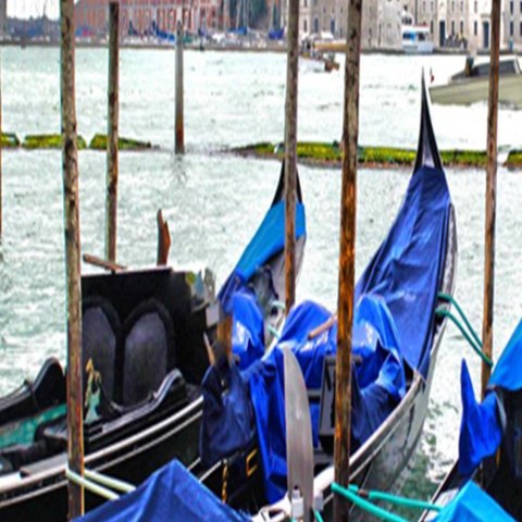 Parawan dwustronny, Wenecja R. Kulik - 180x170