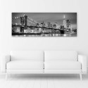 Obraz na płótnie, Most Brookliński Nowy Jork - 150x50