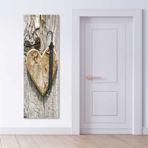 Wieszak, Abstrakcja serce - 25x70