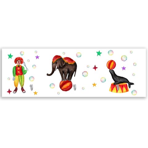 Wieszak, Cyrk - 118x40