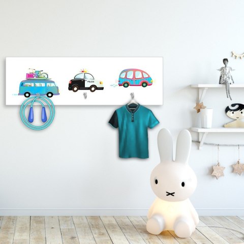 Wieszak, Auta - 90x30