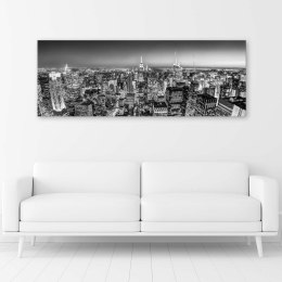 Obraz na płótnie, Nowy Jork panorama - 120x40