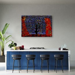 Obraz, Niebieskie drzewo życia abstrakcja - 60x40