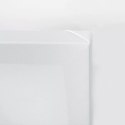 Obraz na płótnie, Liść paproci w kole - marmur - 80x120