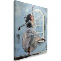 Obraz na płótnie, Tancerka baletnica - 70x100
