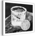 Obraz na płótnie, Drink z cytryną - 50x50