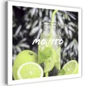 Obraz na płótnie, Mojito drink - 30x30