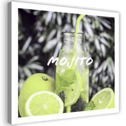 Obraz na płótnie, Mojito drink - 60x60