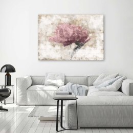 Obraz na płótnie, Abstrakcyjne kwiaty Shabby Chic - 100x70
